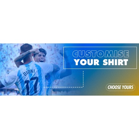 MALAGA CF OFFICIAL 2ND KIT SHIRT 2024/25  -JUNIOR-