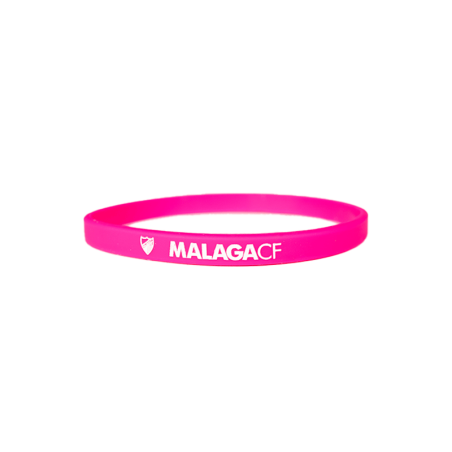 PACK 2 PULSERAS SILICONA ROSA/BLANCA