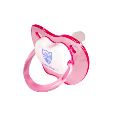 MALAGA CF BADGE SOOTHER -PINK-