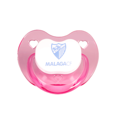 MALAGA CF BADGE SOOTHER -PINK-