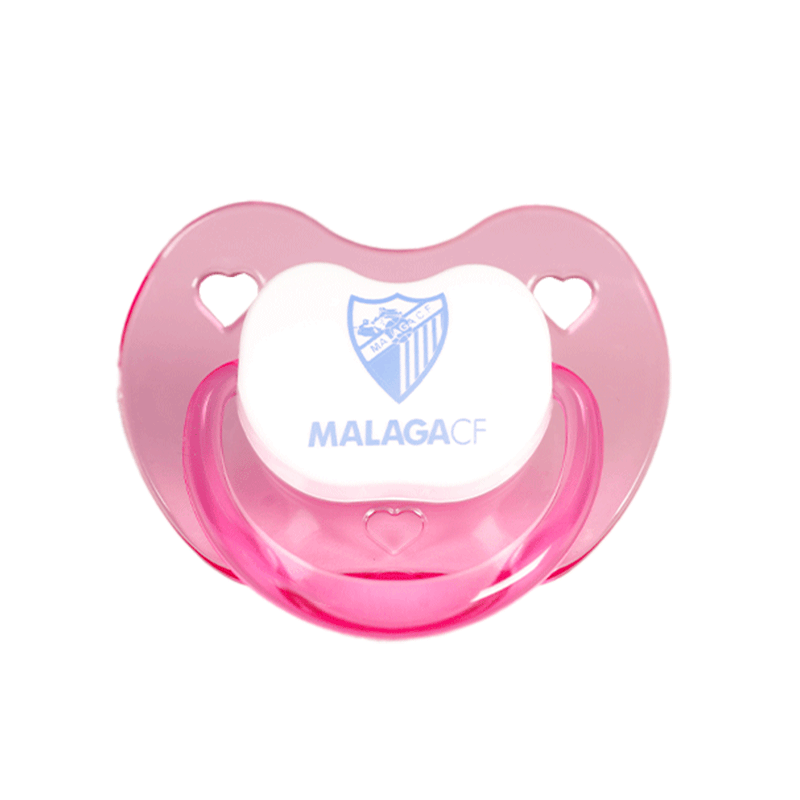 CHUPETE ESCUDO MALAGA CF -ROSA-
