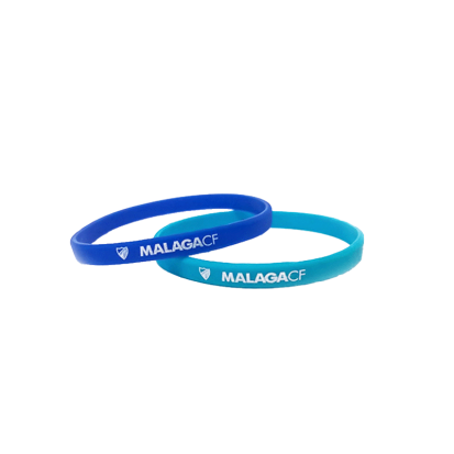 PACK OF 2 LIGHT BLUE/ROYAL SILICONE BRACELETS