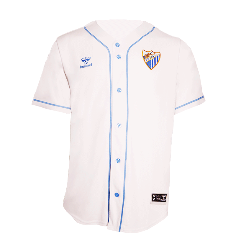 WHITE BASEBALL SHIRT