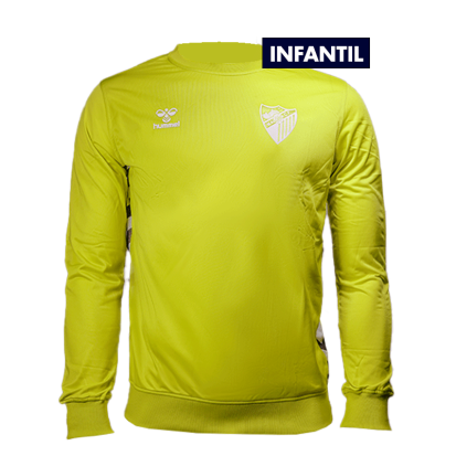 PLAY LIME MALAGA CF 2024/25 SWEATSHIRT -JUNIOR-