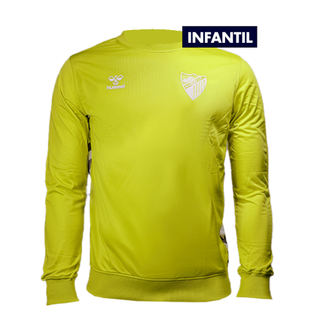 PLAY LIME MALAGA CF 2024/25 SWEATSHIRT -JUNIOR-