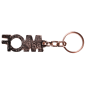 BLUE MCF KEY RING
