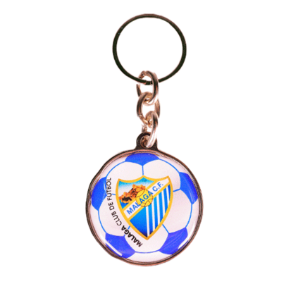 MALAGA CF BALL KEYCHAIN